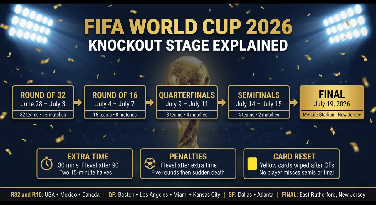 Read more about the article How Does the FIFA World Cup 2026 Knockout Stage Work?